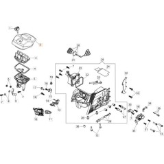 COPERCHIO FILTRO ORIGINALE EMAK 50180206R | NewgardenAgri.com