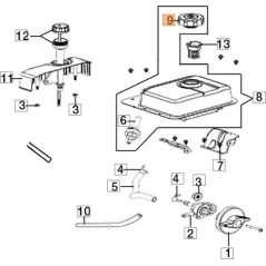 TAPA ORIGINAL EMAK L66150511 | NewgardenAgri.com