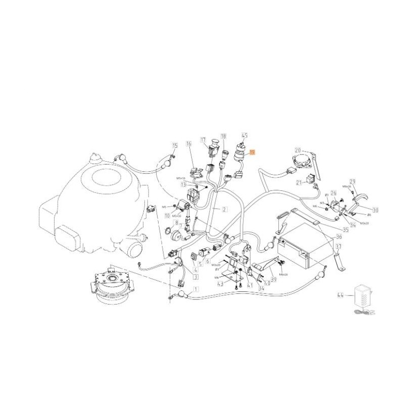 ORIGINAL IGNITION BLOCK EMAK TS000035R