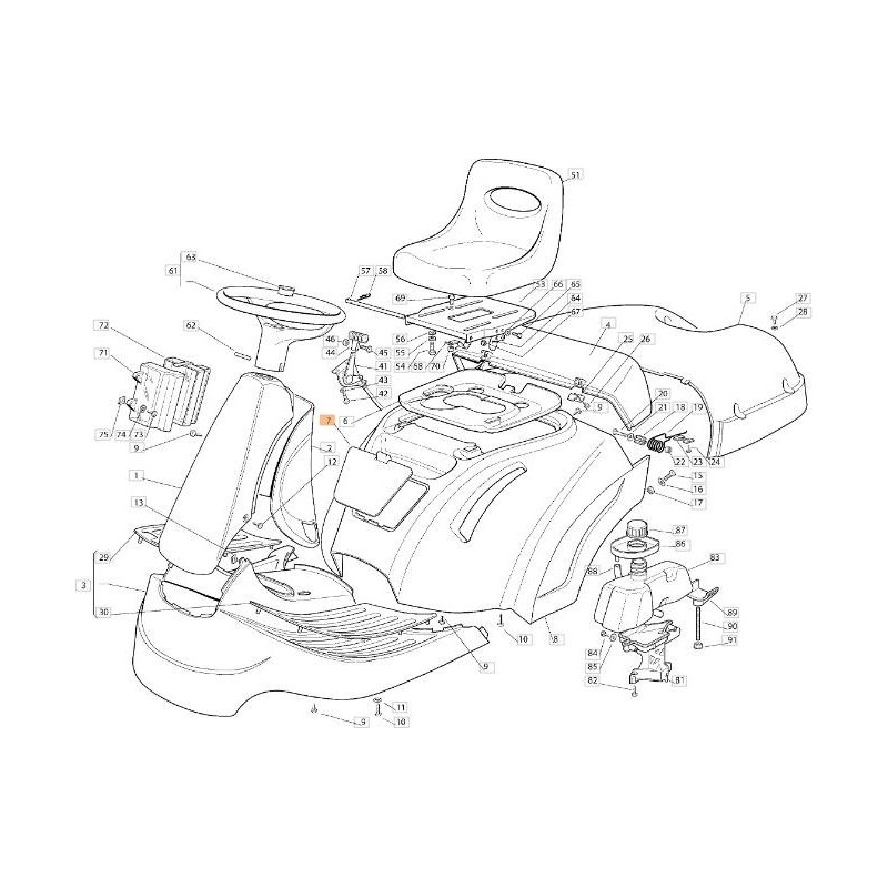 COPERTURA ORIGINALE EMAK G327109501E2