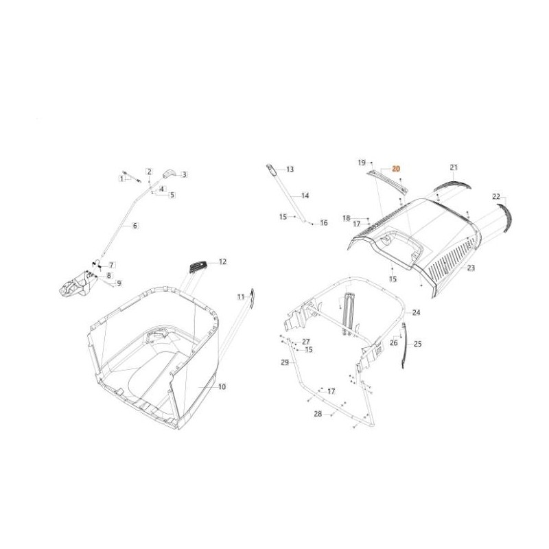 POIGNÉE ORIGINALE EMAK AK4734851012