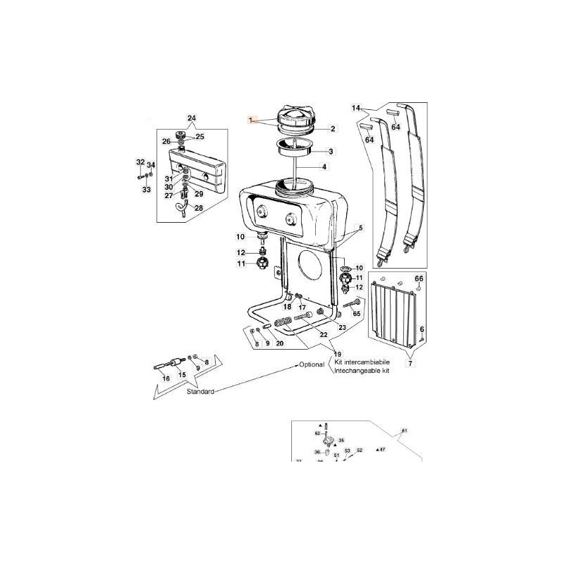TAPPO ORIGINALE EMAK 365100098A