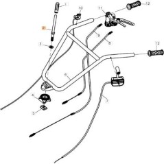 LEVIER ORIGINAL EMAK L66151149 | NewgardenAgri.com