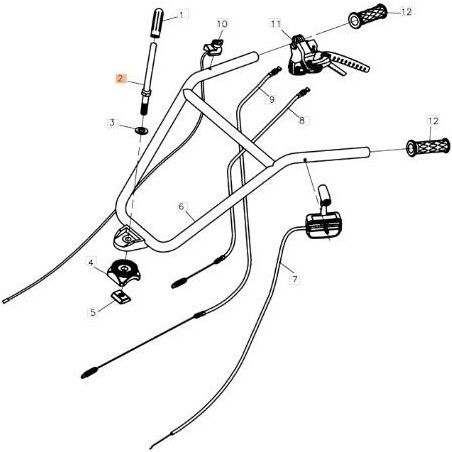 ORIGINAL LEVER EMAK L66151149 | NewgardenAgri.com