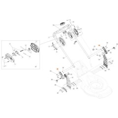 ACCESORIO DE MANILLAR AJUSTABLE (56V) ORIGINAL EMAK 54350040R | NewgardenAgri.com