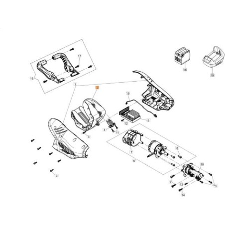 ORIGINAL EMAK GR 2011 BATTERY SLIDE 54040060R | NewgardenAgri.com