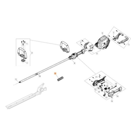 MANOP. L.500 X TUBO D.26 GR 2011 ORIGINAL EMAK 54330002R | NewgardenAgri.com