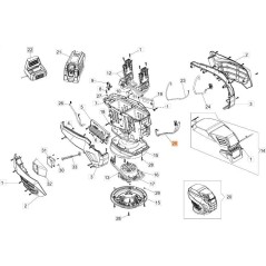 CAVO ALIMENTAZIONE ECU TRAZIONE ORIGINALE EMAK 54350104R | NewgardenAgri.com