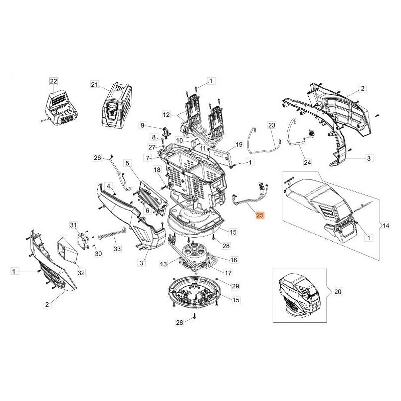 CAVO ALIMENTAZIONE ECU TRAZIONE ORIGINALE EMAK 54350104R