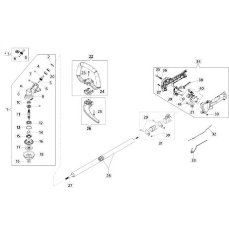 CAJA DE CAMBIOS D.28 30° ORIGINAL EMAK 61530050R | NewgardenAgri.com