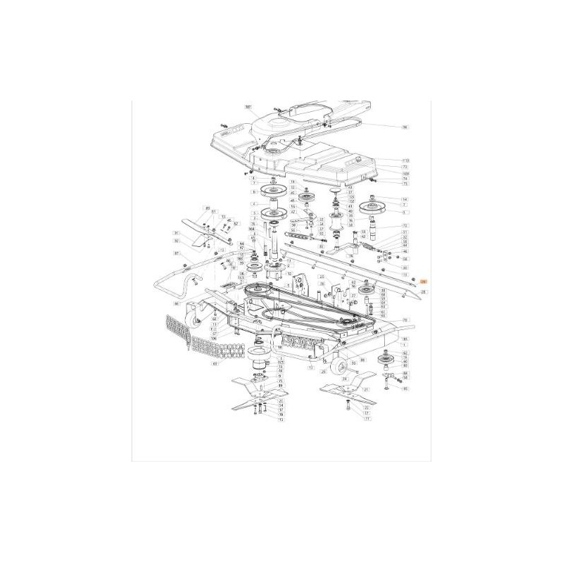 FISSAGGIO PROTEZIONE ORIGINALE EMAK SGS532085302073R