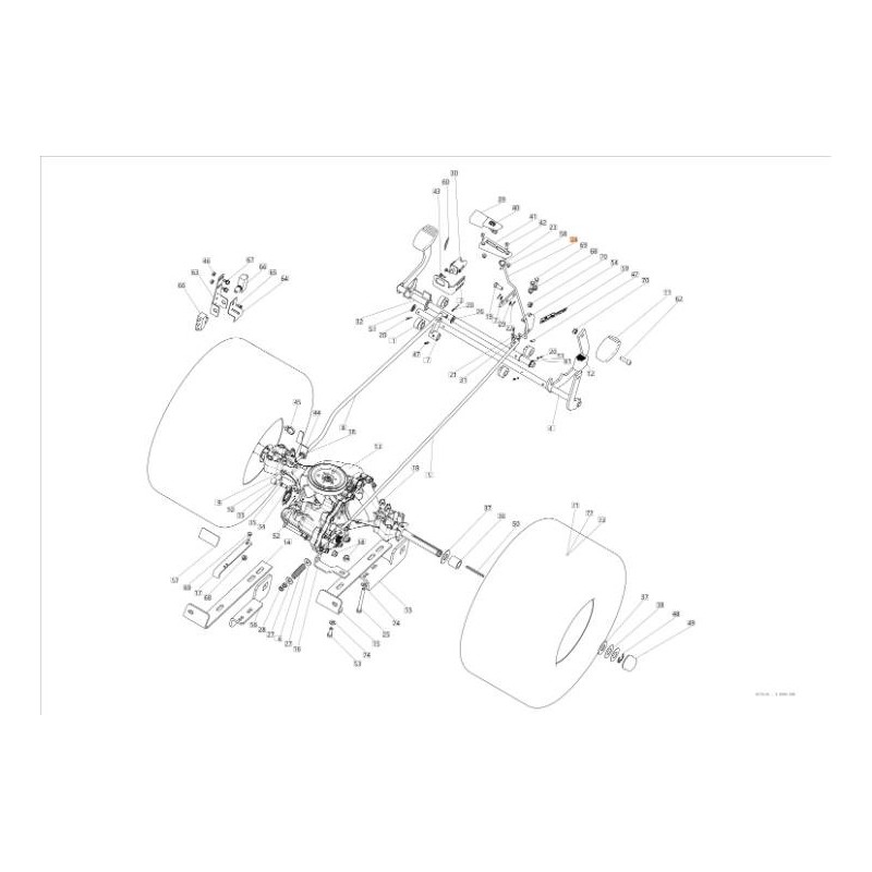 ASTA FRENO ORIGINALE EMAK SGN532151846R