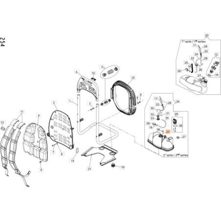 VALVE D'ORIGINE EMAK CFI8215400 | NewgardenAgri.com