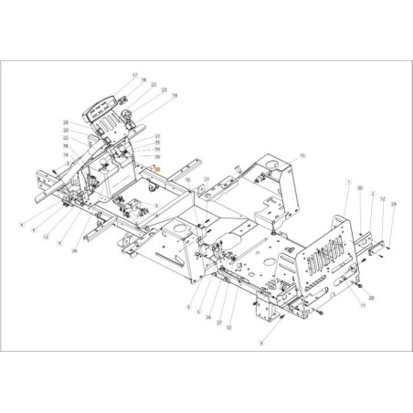 Cable de batería original EMAK SGN532151900R | NewgardenAgri.com
