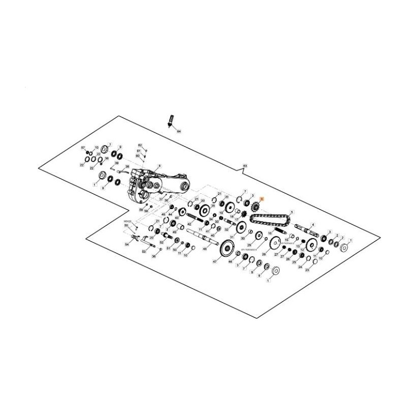 CORONA DE ENGRANAJES EMAK ORIGINAL L66152767