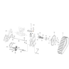Obere Spurfederhalterung mit Verstärkung GR MET 2011 ORIGINAL EMAK 69200168R | NewgardenAgri.com