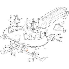 ROUE ANTI-CALPING EMAK ORIGINALE G182700004E0 | NewgardenAgri.com