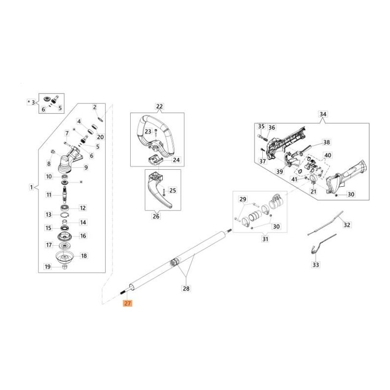 ALB. TRANSM. D.8X1556 CABLE (FRAISER) ORIGINAL EMAK 61530153R