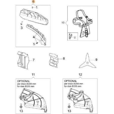 ORIGINAL EMAK OM 2013 AR PROTECTION KIT WITH STRIP 61530185 | NewgardenAgri.com
