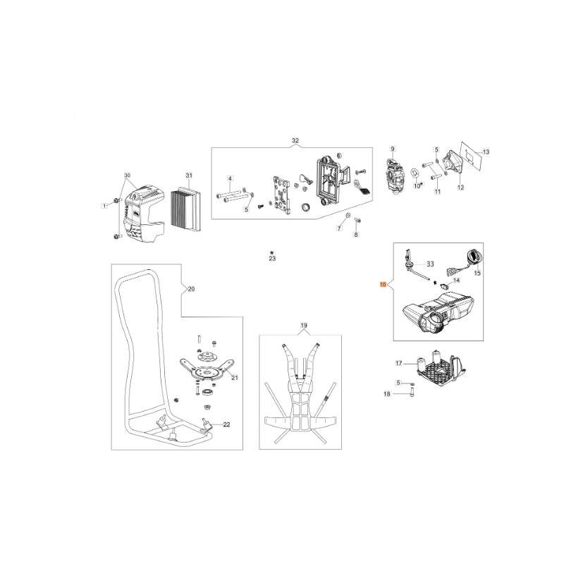 GRUPO DE TANQUE COMPLETO BP (SEMAK) ORIGINAL EMAK 61450507AR