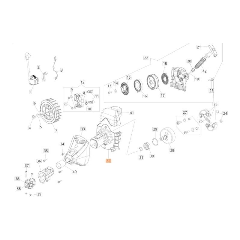 FRONTFÖRDERER VERSION S/T/BP (SANDGESTRAHLT) ORIGINAL EMAK 61400055BR