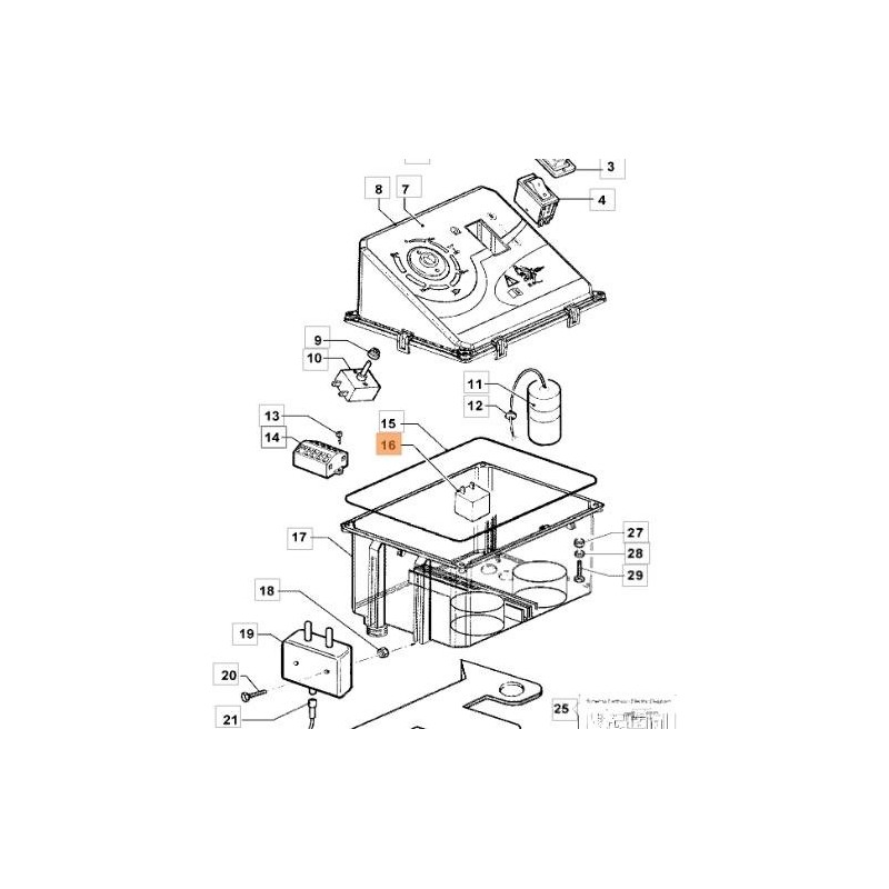 RETARDATEUR DE BRÛLEUR EMAK ORIGINAL CH0005800408R