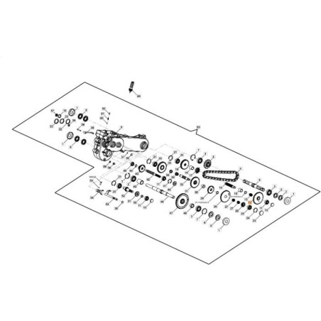 ENGRENAGES EMAK ORIGINAUX L66152772 | NewgardenAgri.com