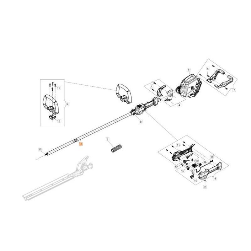 ROHR D.26X1.5X1439 (ALUM.) MIT BUCHSEN ORIGINAL EMAK 54310086R
