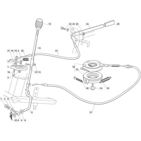 CABLE EMAK ORIGINAL G184000255E0 | NewgardenAgri.com