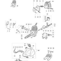 SILENCIADOR ORIGINAL EMAK 61010012R | NewgardenAgri.com