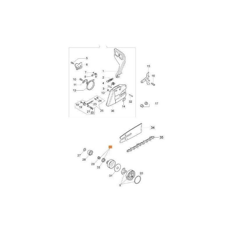 KIT DE CAMPANA DE EMBRAGUE EMAK ORIGINAL 50080023