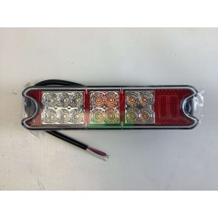 Fanale posteriore con catadiotro a 3 funzioni stop - posizione - freccia | NewgardenAgri.com