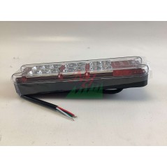 Fanale posteriore con catadiotro a 3 funzioni stop - posizione - freccia | NewgardenAgri.com