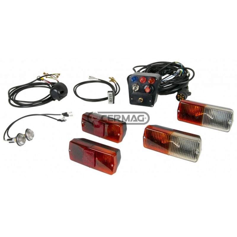 Universal light and indicator kit for agricultural machine electric starter Universal light and indicator kit for agricultural machine electric starter