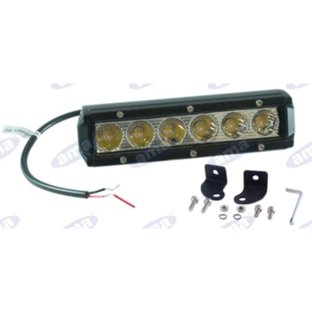 LED-Arbeitsscheinwerfer 10-36V 30W 1710LM 185x65x55mm 6 LED Epistar 5W Landmaschinen | NewgardenAgri.com