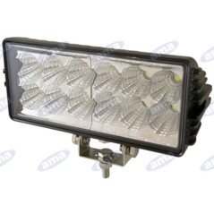Barra de luces 12 LED 12-28V 36W 2700LM 200x90mm autopropulsada máquina agrícola tractor | NewgardenAgri.com