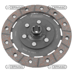 Disco de embrague rígido Diámetro 155 mm Perfil 17x14x4 - COMPATIBLE Z.6 - 15033
