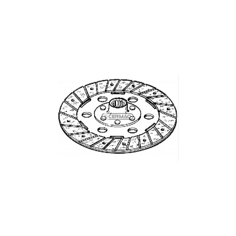 Disco de embrague CARRARO para tractor agrícola tigron 3200 3800 4000 4200 15738