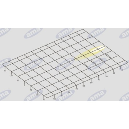 LED worklight 137,5x116mm 10-30V 42W 2500LM cable harness 40-60cm agricultural machine