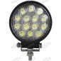 Lampe de travail à LED 137,5x116mm 10-30V 42W 2500LM faisceau de câbles 40-60cm machine agricole