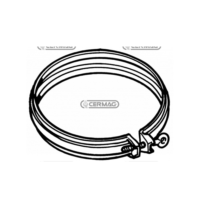 Filter band for agricultural machine engine FIAT OM 470 orchard - 474 vineyard