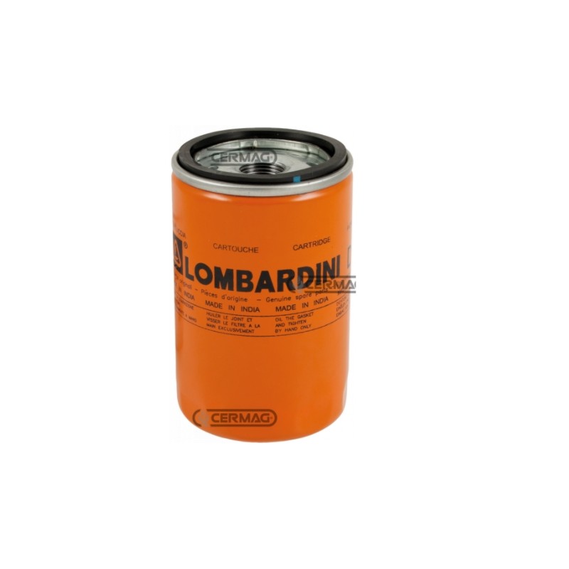 Screw-on oil filter for agricultural machine engine FIAT OM 35 - 66