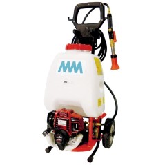 Motopompa EURO SPRAY pompa MM308 motore KM26 2T 26 cc 30bar gittata 6-7m | NewgardenAgri.com