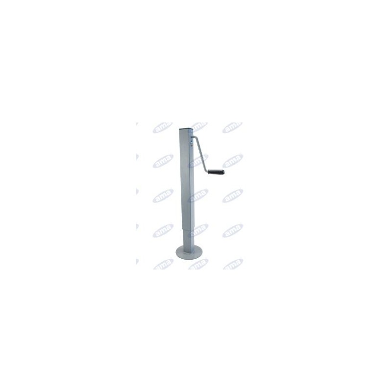 Pied de support avec manivelle latérale pour remorques et camions-citernes AMA 01082